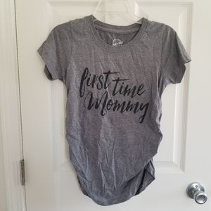First Time Mommy T-Shirt Maternity